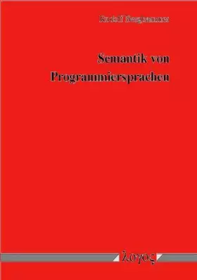 Couverture du produit · Semantik von Programmiersprachen