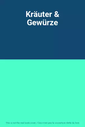 Couverture du produit · Kräuter & Gewürze