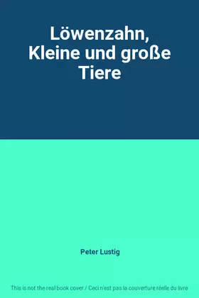 Couverture du produit · Löwenzahn, Kleine und große Tiere