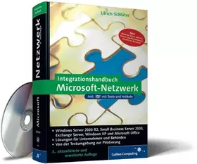 Couverture du produit · Integrationshandbuch Microsoft-Netzwerk: Windows Server 2003 R2, Small Business Server 2003, ADS, Exchange Server, Windows XP un
