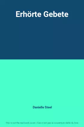 Couverture du produit · Erhörte Gebete