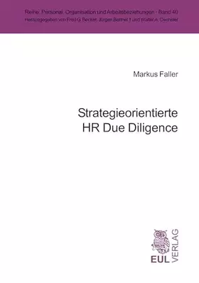 Couverture du produit · Strategieorientierte HR Due Diligence
