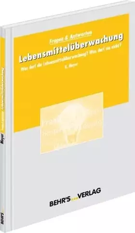 Couverture du produit · Lebensmittelüberwachung