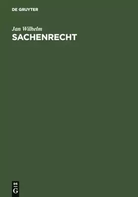 Couverture du produit · Sachenrecht