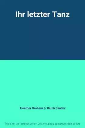 Couverture du produit · Ihr letzter Tanz