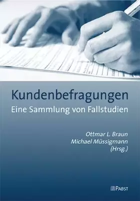 Couverture du produit · Kundenbefragungen: Eine Sammlung von Fallstudien