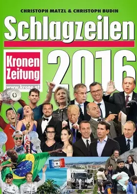 Couverture du produit · Schlagzeilen 2016: Kronenzeitung