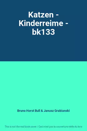 Couverture du produit · Katzen - Kinderreime - bk133