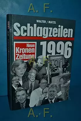 Couverture du produit · Schlagzeilen 1996