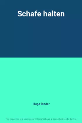 Couverture du produit · Schafe halten