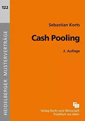 Couverture du produit · Cash Pooling (Heidelberger Musterverträge)