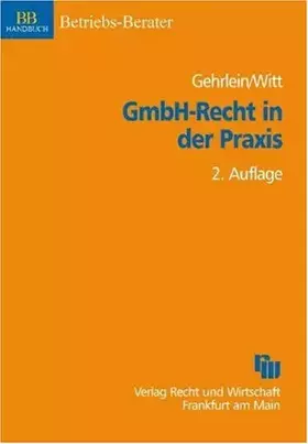 Couverture du produit · GmbH-Recht in der Praxis
