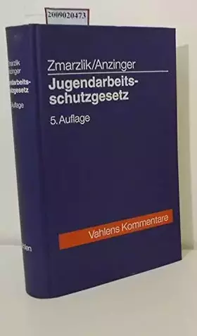 Couverture du produit · Jugendarbeitsschutzgesetz: Kommentar