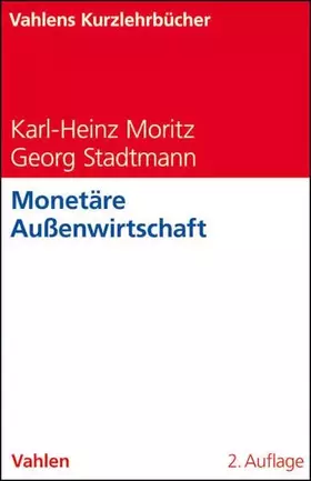 Couverture du produit · Monetäre Außenwirtschaft