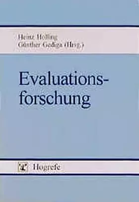 Couverture du produit · Evaluationsforschung