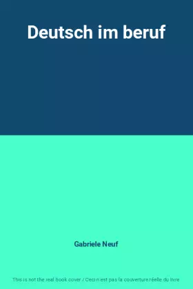 Couverture du produit · Deutsch im beruf