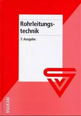 Couverture du produit · Handbuch Rohrleitungstechnik