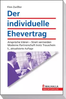 Couverture du produit · Der individuelle Ehevertrag