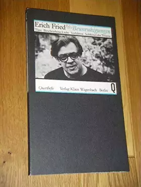 Couverture du produit · Beunruhigungen