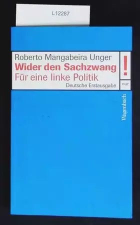 Couverture du produit · Wider den Sachzwang