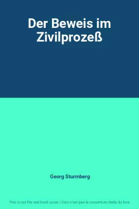 Couverture du produit · Der Beweis im Zivilprozeß