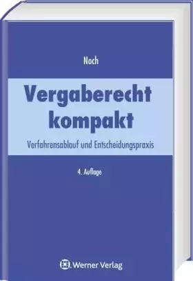 Couverture du produit · Vergaberecht kompakt