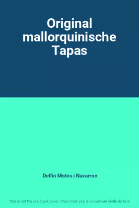 Couverture du produit · Original mallorquinische Tapas