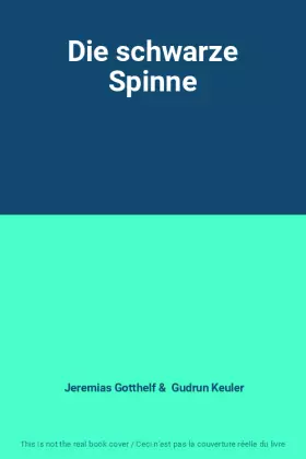 Couverture du produit · Die schwarze Spinne