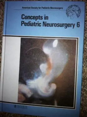 Couverture du produit · Concepts in Pediatric Neurosurgery
