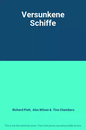 Couverture du produit · Versunkene Schiffe