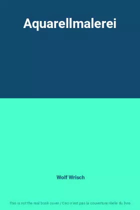 Couverture du produit · Aquarellmalerei