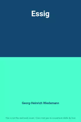 Couverture du produit · Essig