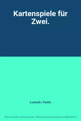 Couverture du produit · Kartenspiele für Zwei.