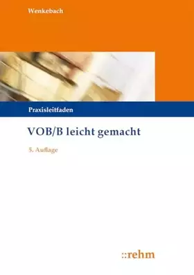 Couverture du produit · VOB/B leicht gemacht
