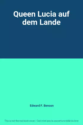 Couverture du produit · Queen Lucia auf dem Lande