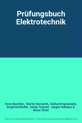 Couverture du produit · Prüfungsbuch Elektrotechnik
