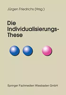 Couverture du produit · Die Individualisierungs-These