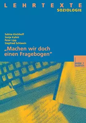 Couverture du produit · Machen wir doch einen Fragebogen
