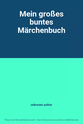 Couverture du produit · Mein großes buntes Märchenbuch