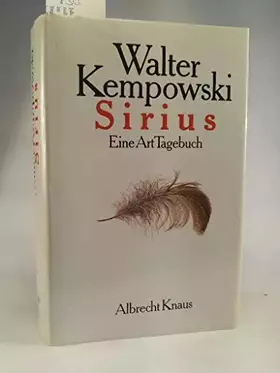 Couverture du produit · Sirius. Eine Art Tagebuch