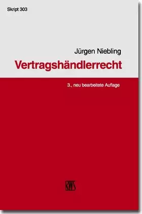 Couverture du produit · Vertragshändlerrecht im Automobilvertrieb (RWS-Skript)