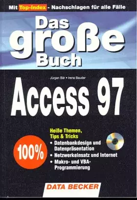 Couverture du produit · Das große Buch Access 97