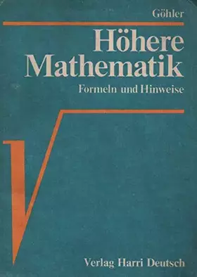 Couverture du produit · Höhere Mathematik. Formeln und Hinweise