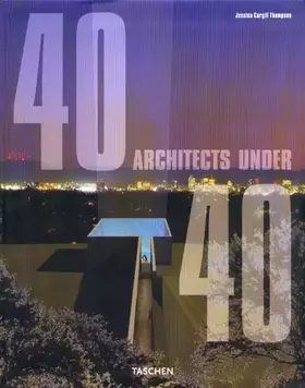 Couverture du produit · 40 Architects under 40