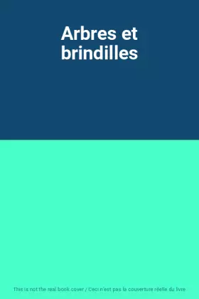 Couverture du produit · Arbres et brindilles