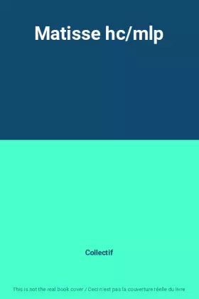 Couverture du produit · Matisse hc/mlp