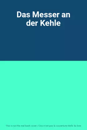 Couverture du produit · Das Messer an der Kehle