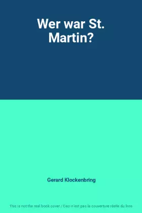 Couverture du produit · Wer war St. Martin?