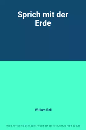 Couverture du produit · Sprich mit der Erde