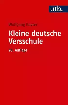 Couverture du produit · Kleine deutsche Versschule